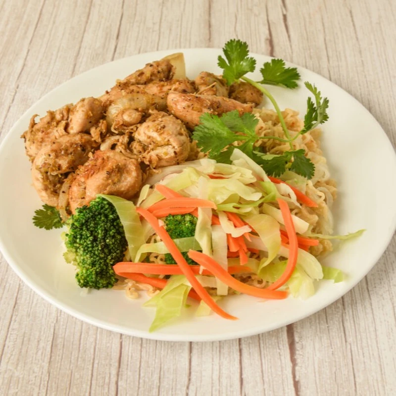 Fried Vietnamese Noodle with Chicken at Uncle Sunny, Saskatchewan Drive, Regina